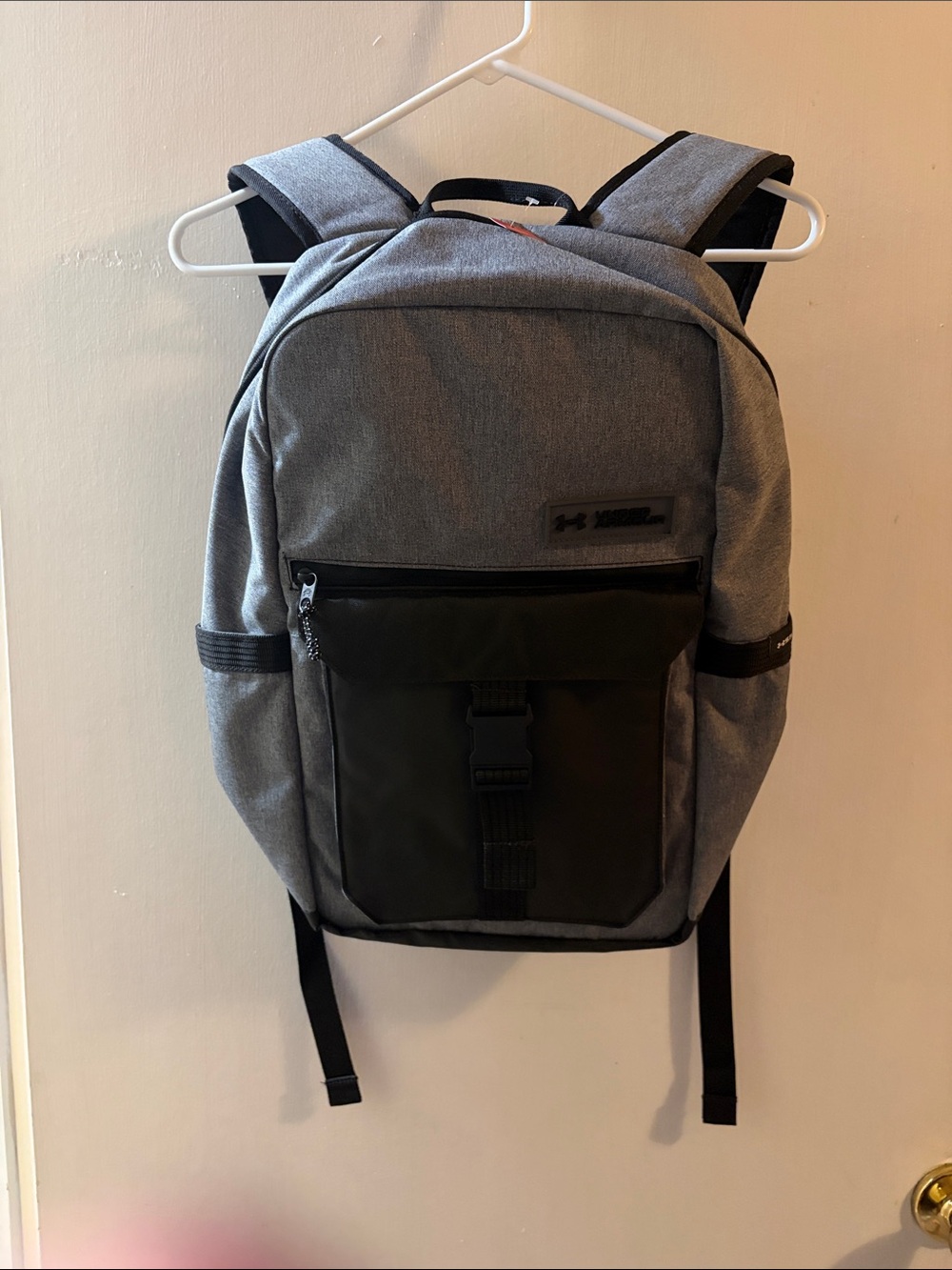 Under Armour Grey and Black Storm Backpack- NWT